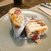 Burrito at El Med Veg in Tenerife