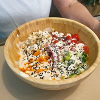 Poke bowl at El Med Veg in Tenerife