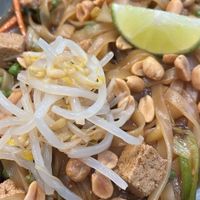 Pad Thai met tofu  at El Med Veg in Tenerife