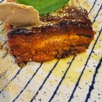 Aubergine Lasagne at El Med Veg in Tenerife