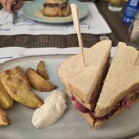 BBQ jackfruit. at El Med Veg in Tenerife