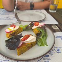Tortilla starter. at El Med Veg in Tenerife
