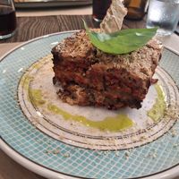 January 2026 - Aubergine Lasagne at El Med Veg in Tenerife