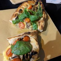 Vegan peynirli (Greek pizza) at Smak. Athens in Athens