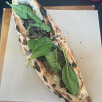 Traditional pizzaa  at Smak. Athens in Athens