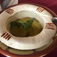 Hummus at Socrat in Yaounde