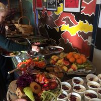 Fantastic food! at Ungdomshuset Folkekøkken in Copenhagen