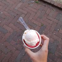 Raspberry & melon at Luciano in Waddinxveen