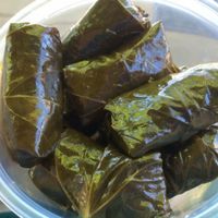 Kiva's famous Dolmas at Kiva in Eugene