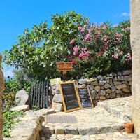 Entrance at A Casarella in Corsica