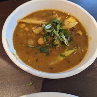 Vegan curry at Momo King Nepalese Restaurant and Bar in Swindon