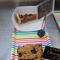 Pecan pie   at Boscastle Bakery in Boscastle