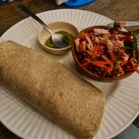 Burrito at The Fifth Dimension in San Pedro La Laguna