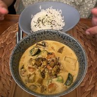 Veganes Curry  at Esfigueral in Ibiza