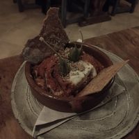 Moussaka 🍆 at Esfigueral in Ibiza