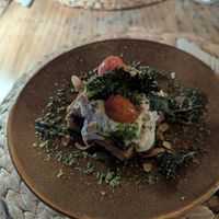 Zucchini Lasagne at Esfigueral in Ibiza