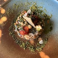 Risotto de shiitake  at Esfigueral in Ibiza
