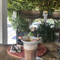 Homemade chai  at Esfigueral in Ibiza