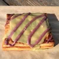 Vegan blueberry matcha pop tart  at Cartel Coffee Lab - Downtown Phoenix in Phoenix