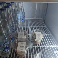 Prepared foods in drink fridge at Cartel Coffee Lab - Downtown Phoenix in Phoenix