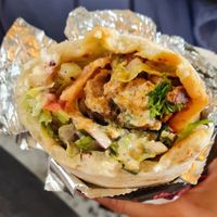 Vegan kebab at Portz Kebab & Grill in Ocean Grove