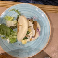 Bao with vegan chicken  #Veganuary at Kimchibowl  in Malaga