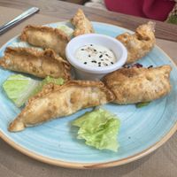 Deep fried gyoza   at Kimchibowl  in Malaga