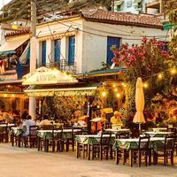 Apagio taverna at Apagio Taverna in Poros
