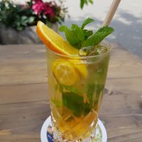Lemongrass Limonade at GAO Vegan in Leipzig