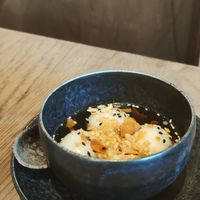 Klebreisbällchen in süßer Ingwerbrühe at GAO Vegan in Leipzig