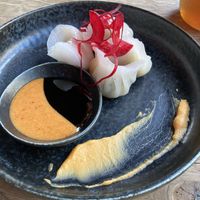 steamed dumplings   at GAO Vegan in Leipzig