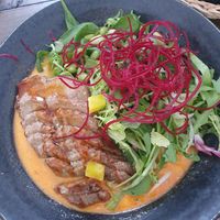 Seitan mit Entengeschmack at GAO Vegan in Leipzig