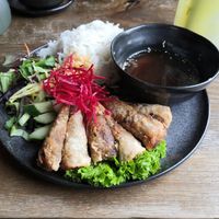 Frühlingsrollen at GAO Vegan in Leipzig