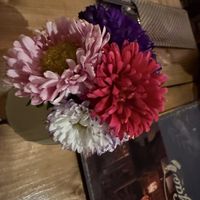 table  at GAO Vegan in Leipzig