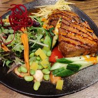 Gefüllter Tofu at GAO Vegan in Leipzig