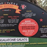 Snacks at Lago Verde in San Vincenzo