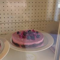 Cheesecake at Noon Good Food in Urla