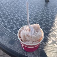 Yummy 🍓  at Big Olaf Sundaes in Waskesiu Lake