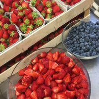 Frisches Obst at Icery in Sylt