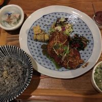 Daily set at Magokoro in Kamakura