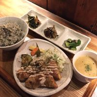 Vegan plate - around 1700¥ at Magokoro in Kamakura