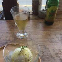 soybean icecream at Magokoro in Kamakura