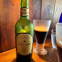 Buddha beer  at Magokoro in Kamakura
