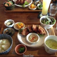 Vegan Lunch Set (changes daily) at Magokoro in Kamakura