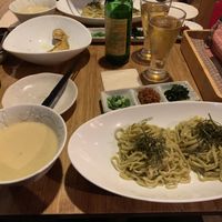 Hemp pasta. June, 2019. at Magokoro in Kamakura