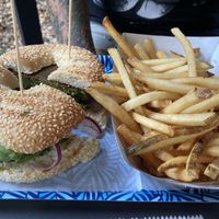 Baerut Burger at Falafel x Bar in Jacksonville