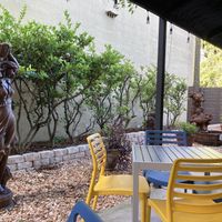Outdoor Seating at Falafel x Bar in Jacksonville