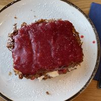 French toast with a sweet filling- heavenly!  at Good Morning in Las Vegas