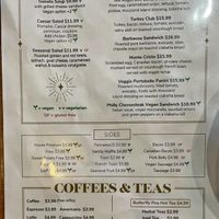 Menu  at Good Morning in Las Vegas