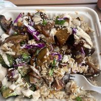 Veggie hibachi   at Hippie Hibachi in Atlanta